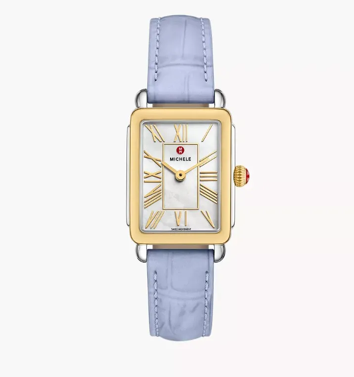 Michele Watches Deco Stainless Steel Watch